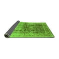 thumbnail image 2 of Ahgly Company Indoor Rectangle Oriental Green Traditional Area Rugs, 2' x 5', 2 of 4