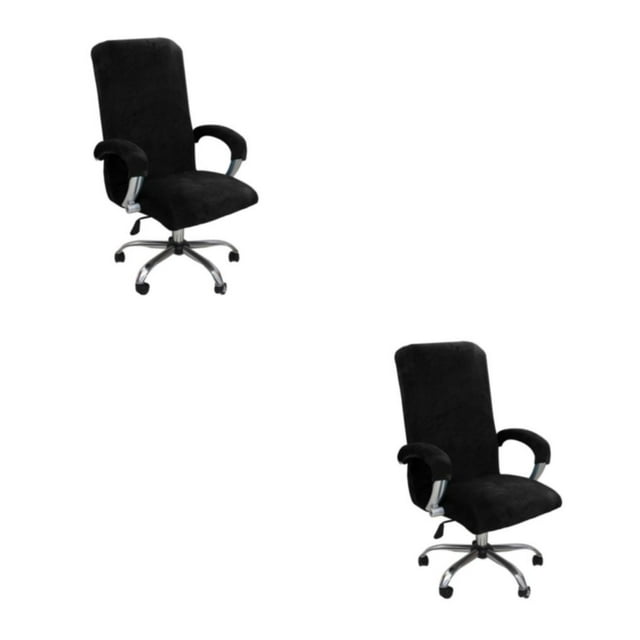 tredstone 3pcs/set Wide Application Chair Cover Fit For Various Chair Sizes And Styles Wear-resistant black XL 2Set