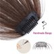 thumbnail image 2 of Flequillo Natural Copete Fleco Postizo Cabello Mate Premium Genérica Flequillo Mate, 2 of 3