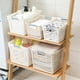 thumbnail image 4 of Cesta de almacenamiento hueca, cesta de almacenamiento de plástico para el hogar, cesta de almacenamiento de toallas de baño, cesta de almacenamiento de frutas y artículos diversos, rendimiento de alta gama, 4 of 7