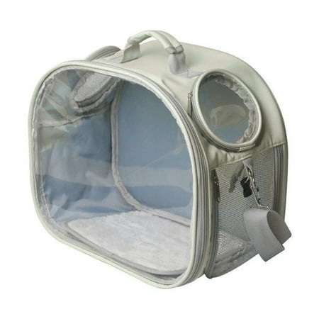 FL Portable Dog Carrier Bag Space Handbag Transparent Cage Foldable Breathable Portable Shoulder Basket Backpack Puppy Tote