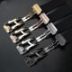 thumbnail image 3 of Blue and Black Silicone Watch Strap for Men - 25mm x 19mm Waterproof Rubber Bracelet with Chain Accessories for Luxury Sports Watches, 3 of 3