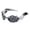 black, variant on DELON Original Designer Sci-Fi Cyberpunk Decorative Glasses, Chinese Dragon & Dragon Horn Mascot Design, Novel Personalized Style