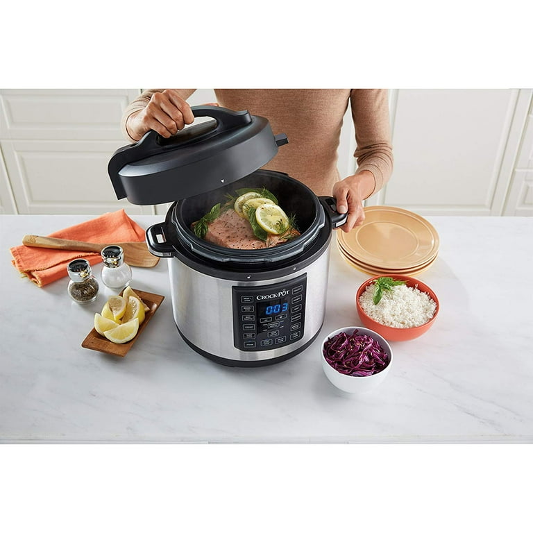 Sunbeam Products SCCPPC600-V1 Crock-Pot Express Crock Multi-Cooker  Stainless Steel