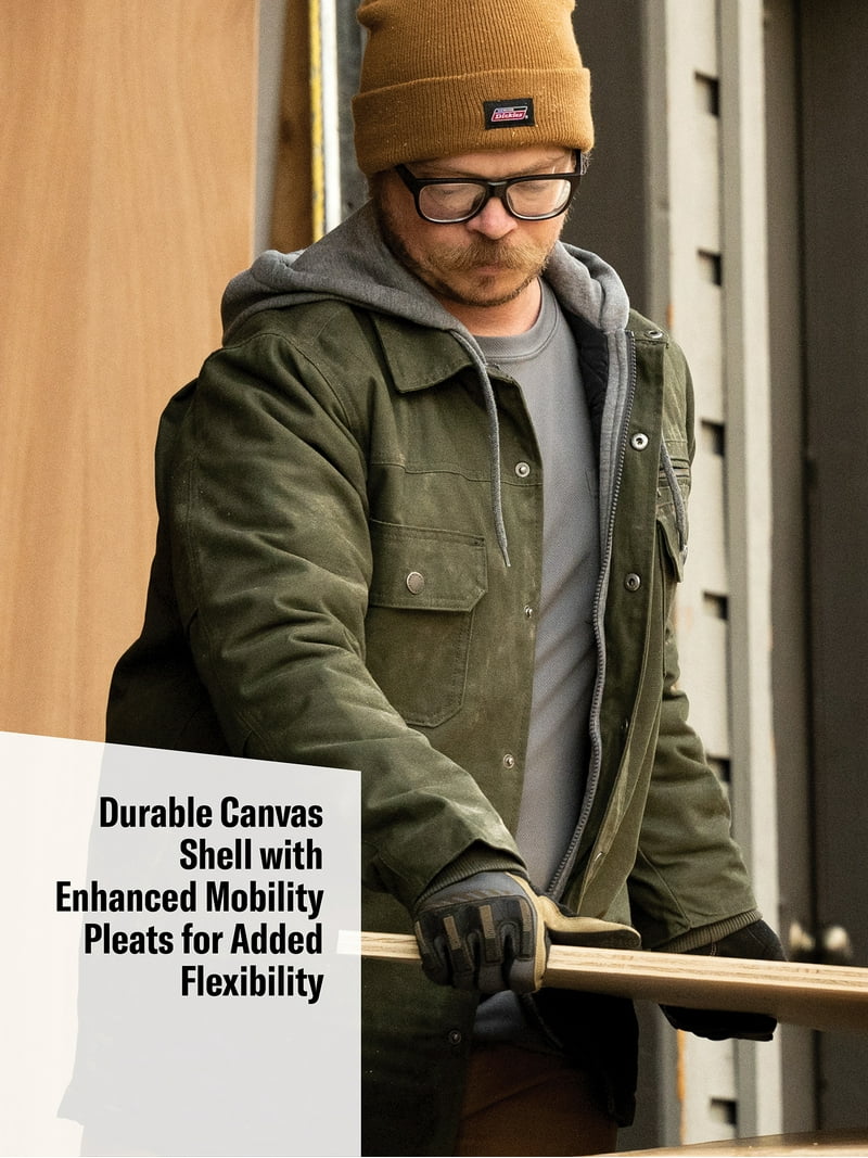 Genuine Dickies Men's Canvas Hooded Heavyweight Workwear