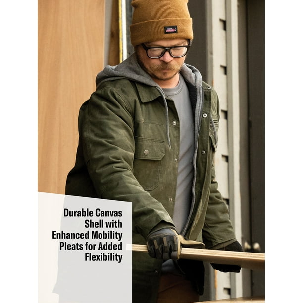 Genuine Dickies Men's Canvas Hooded Heavyweight Workwear Genuine Dickies Men's Canvas Hooded Heavyweight Workwear