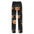 thumbnail image 2 of Puyaiuu Womens Flannel Pajama Pant with Drawstring - Winter Warm Buffalo Plaid Pajama Pant - Soft Fleece Pjs Bottom Casual Elastic Waist Lounge Pants Soft Sleep Bottoms Gift, 2 of 4