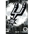 thumbnail image 2 of NBA San Antonio Spurs - Maximalist Logo 23 Canvas Wall Poster, 14.725" x 22.375", 2 of 4