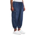 thumbnail image 4 of JUNWELL Women‘s Cargo Parachute Jogger Pants  26” Inseam  Sizes XS-XXXL, 4 of 6