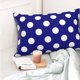 thumbnail image 4 of Balery Navy And White Polka Dot Funda de Cojín Estampada, Regalos para Mujeres, Regalos de Amor para Ella, Regalos para Novia o Esposa, Funda de Almohada-20"x30", 4 of 6