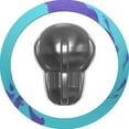 thumbnail image 3 of Motiv Max Thrill Hybrid Sky Blue/Purple Bowling Ball, 3 of 3