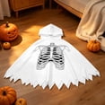 thumbnail image 2 of Zylarhe Kids Halloween Jumpsuits Dance Themed Stage Performance Party Outfit Playful Home Wear for Toddlers White 6-7 Years, 2 of 8