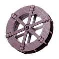 thumbnail image 4 of ZheElen Roue Rotative de Fontaine d'Eau Bricolage Roue d'Eau Modèle de Fontaine Décors de Roue d'Eau, Fontaine Exquise Feng Shui 10 cm, 4 of 6
