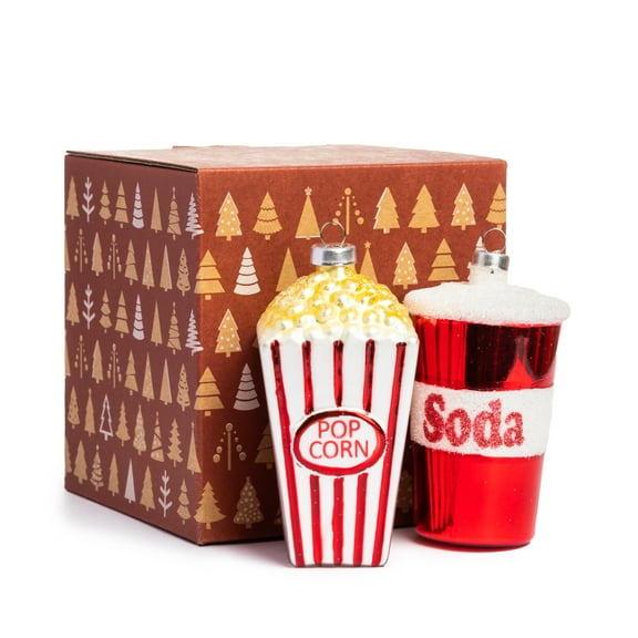 Every Day is Christmas Glass Blown Ornaments Cute Hand Made Figurines Tree Decoration, Alpaca