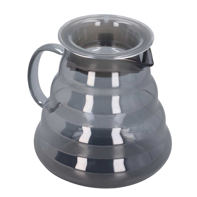 Carafe à Café en Verre, Serveur pour Café Filtre, Carafe à Eau et Bouilloire - Pot de Serveur Résistant à la Chaleur