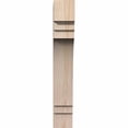 thumbnail image 2 of 3 1/2"W x 10"D x 22"H Pescadero Smooth Corbel, Douglas Fir, 2 of 9