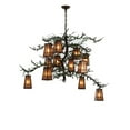 thumbnail image 6 of Meyda Tiffany 141512 Pine Branch Valley View 12 Light 54" Wide Chandelier - Rust, 6 of 6