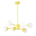 thumbnail image 2 of angelo:HOME Lloyd 6 Light Chandelier in Meyer Lemon, 2 of 4