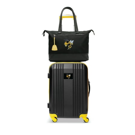 MOJO Georgia Tech Yellow Jackets Premium Laptop Tote Bag and Luggage Set
