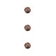 thumbnail image 4 of Pendiente Stud Sonducket de Cuentas de resina tipo 17 con superficie lisa, 4 of 6