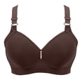 thumbnail image 4 of Youmylove Minimizer Bras For Women Full Coverage Large Size Thin Wireless Cotton Bra Side Reduction Boneless Cotton Seamless Underwear For Women Seamless Shapewear Bra, 4 of 4