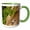 Green/White, variant on 3drose, Rock Climbing, Cathedral Ledge Echo Lake Nh - Us30 Jmo1482 - Jerry and Marcy Monkman, 11oz Two-tone Red Mug