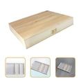 thumbnail image 3 of Miangastore Wooden Slide Storage Box Wooden Slide Storage Holder Biology Slide Storage Box, 3 of 8