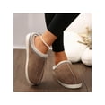 thumbnail image 6 of Women's Solid Color Slipper Boots with Plush Lining, Soft Sole Bedroom Slippers for Warmth & Comfort, Non-Slip Indoor Use 2026, 6 of 7