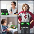 thumbnail image 2 of Case for iPad (A16) 11th Generation 11 Inch (2025),iPad 10th Generation 10.9 Inch (2022) Kids Friendly i Pad Case 10th Gen with Screen Protector,Shockproof Cover for i Pad 11/10 Gen,Black Red, 2 of 7