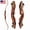 35LBS, variant on PMZ Takedown American Longbow Recurve Bow 60" Laminated Oak Limbs 55lbs