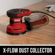 SKIL SR211601 2.8 Amp 5 Inch Random Orbital Sander with Cyclonic Dust Box and Variable Speed Control Dust Sealed Switch