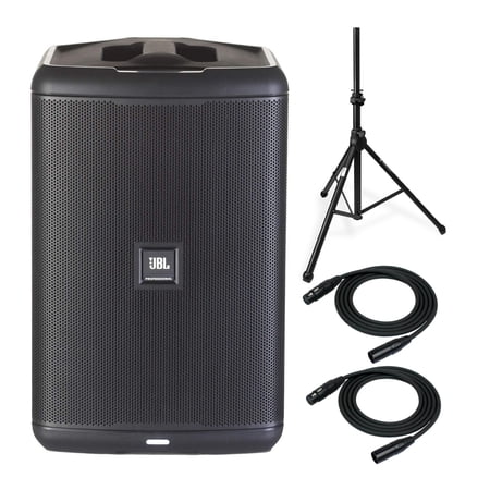 UPC: 0840247721456 | JBL EON ONE Compact PA Speaker Bundle with Knox Gear Tripod Stand and XLR Cables