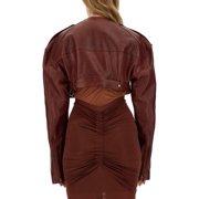Rick Owens Leather Jacket (Women's)