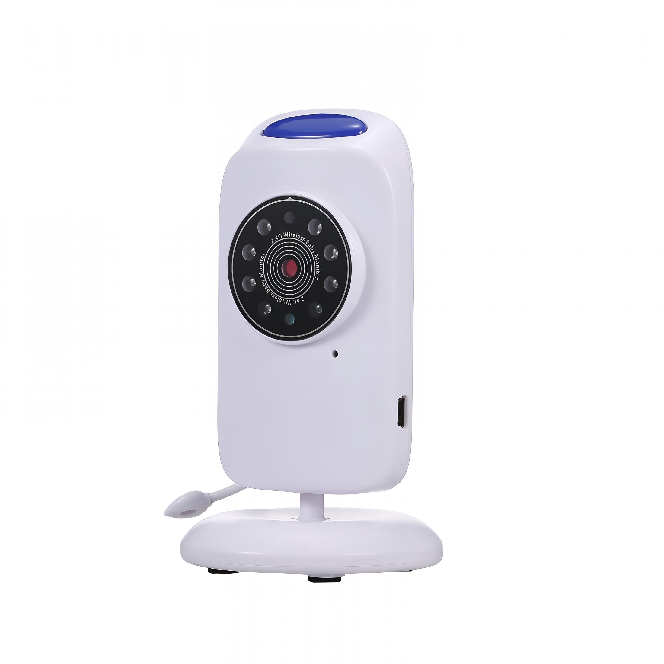 GJX 2026 New Wireless Audio Baby Monitor Digital Video Baby Monitor 2.4-Inch Color Tft with 5 Lullabies Infrared Night Vision Two-Way Talk Back Vox Mode Temperature Detection