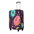 thumbnail image 2 of Haiem Donuts1 Luggage Cover Printed Suitcase Covers for Luggage Elastic Washable Suitcase Protector Fits 18-32 Inch Luggage-Small, 2 of 9