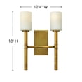 thumbnail image 4 of Hinkley Lighting - Two Light Wall Sconce - Margeaux - 2 Light Wall Sconce in, 4 of 4