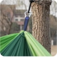 thumbnail image 2 of Hamaca para acampar: elementos esenciales para acampar, hamaca portátil, con 2 correas para árboles y bolsa de transporte adjunta, hamaca simple o doble para exteriores, senderismo., 2 of 4
