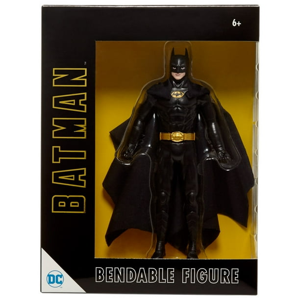 Michael Keaton Batman 1989 Bendable Figure Walmart Com Walmart Com