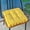Yellow, variant on Nkmbld Seat Cushions for Office Chairs, Thickened Tatami Cushion Corduroy Chair Pads for Dining Room, Kitchen, Rocking Chairs, Home Decor, Pink