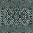 thumbnail image 3 of Maples Rugs - A - Pelham Medallion Washable Indoor Runner Rugs, 1'8 x 5', Charcoal/Blue, 3 of 4