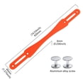 thumbnail image 4 of Correa Silicona para Altavoz Antideslizante + 2 Pares Tornillos Xtreme 4() Naranja, 4 of 4