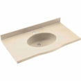 thumbnail image 2 of Swan Europa Solid Surface 55'' Single Bathroom Vanity Top, 2 of 7