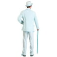 thumbnail image 2 of Powder Blue Tuxedo Adult Costume, 2 of 3