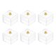 thumbnail image 1 of 10Pcs Candy Display Box Plastic Storage Case Mini Adornment (Transparent), 1 of 4