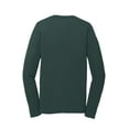 thumbnail image 6 of Port & Company Long Sleeve Performance Blend Tee-L (Dark Green), 6 of 6
