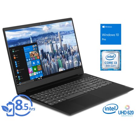 {FOR MY SON}    Lenovo IdeaPad S340 Notebook, 15.6" HD Display, Intel Core i3-8145U Upto 3.9GHz, 12GB RAM, 256GB NVMe SSD + 1TB HDD, HDMI, Card Reader, Wi-Fi, Bluetooth, Windows 10 Pro
