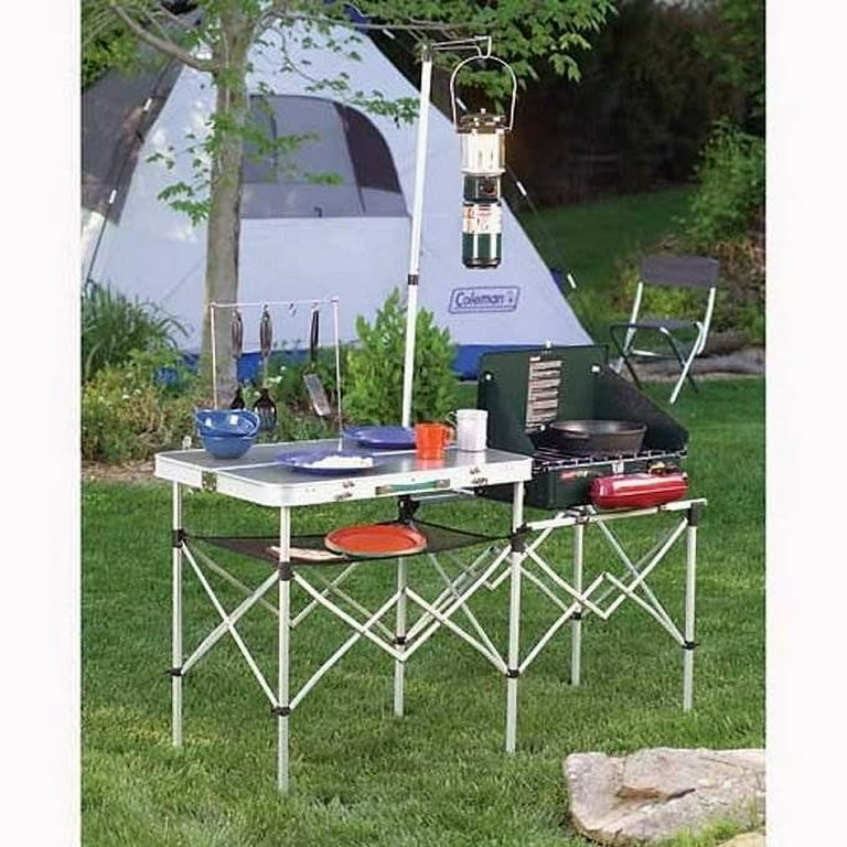 Coleman Pack-Away Folding Camp Kitchen - Walmart.com