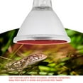 thumbnail image 2 of YIXIGGC Reptile Ceramic Infrared Heating Lamp Light for Snake Terrarium Lizard Turtle (20W) XC921-12477, 2 of 9