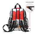 thumbnail image 5 of FORMRS Kids School Backpack with Front Zippered Pocket 12" Student Travel Daypack, Black Streets, 5 of 6