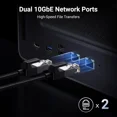 thumbnail image 2 of UGREEN NAS DXP8800 Plus 8-Bay Thunderbolt Ci5 8GB DDR5 Diskless Retail, 2 of 4